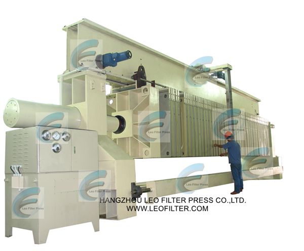 Leo Filter Overhead Beam Filter Press in Various Size and Capacity, Overhead Design Filter Press