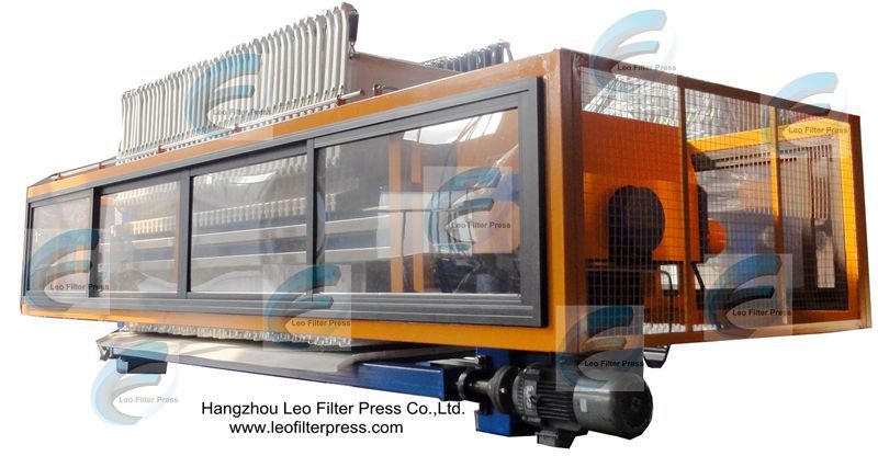 Automatic Filter Press,Even Small Filter Press in Automatic Working and Operation from Leo Filter Press,Manufacturer from China