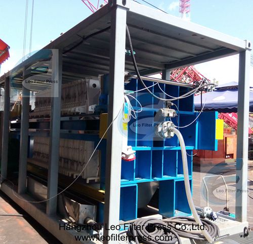 Building Slurry Filter Press for Building Site Slurry Treatment System from Leo Filter Press,Filter Press Manufacturer from China