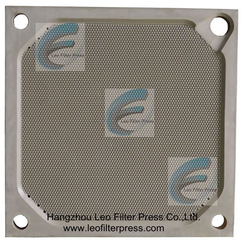 Recessed Chamber Filter Plate in a Wide Range of Size and Chamber Capacity Design for Different Sizes of Recessed Chamber Filter Press