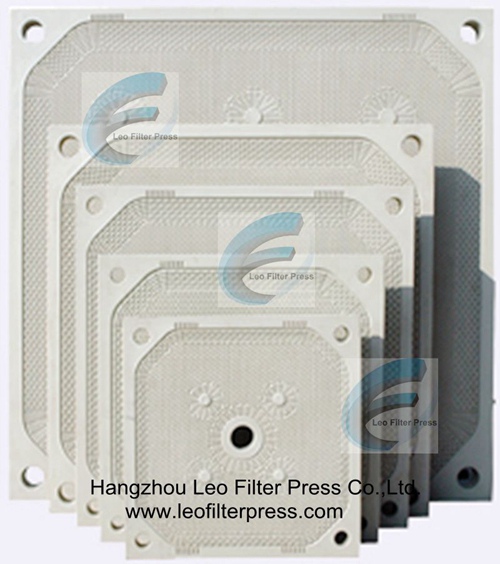 Leo Filter Press Polypropylene Membrane Filter Plate for Different Types of Membrane Filter Press Operation