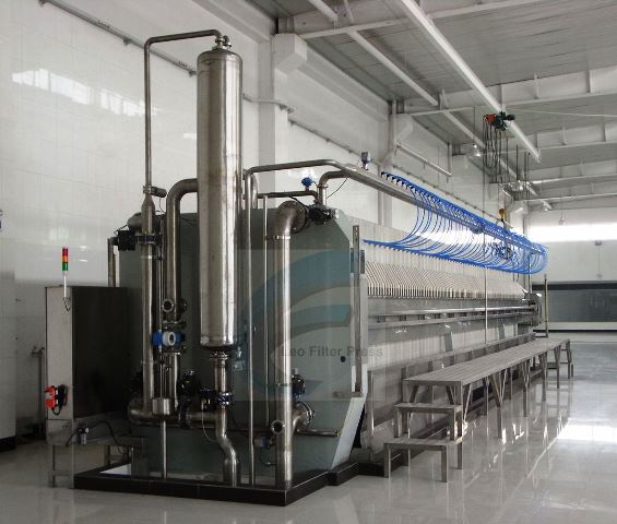 Mash Filter Press,Beer Mash Filter Press for Brewing in Brewhouse,Special Manufactured Filter Press for Beer Industry