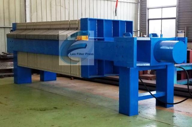 Chamber Plate Filter Press Various Chamber Size with Hydraulic Press System from Leo Filter Press,Manufacturer from China