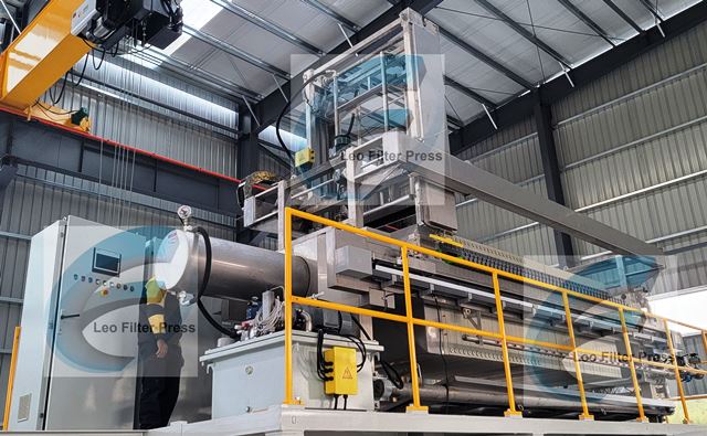 Automatic Designed Filter Press with Various Automatic Filter Press Operation System from Leo Filter Press